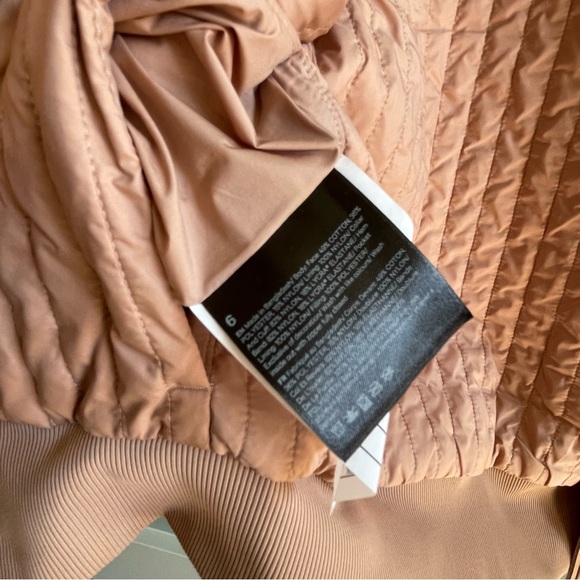 Lululemon Non-Stop Cotton Bomber Jacket size 6 - Picture 8 of 8